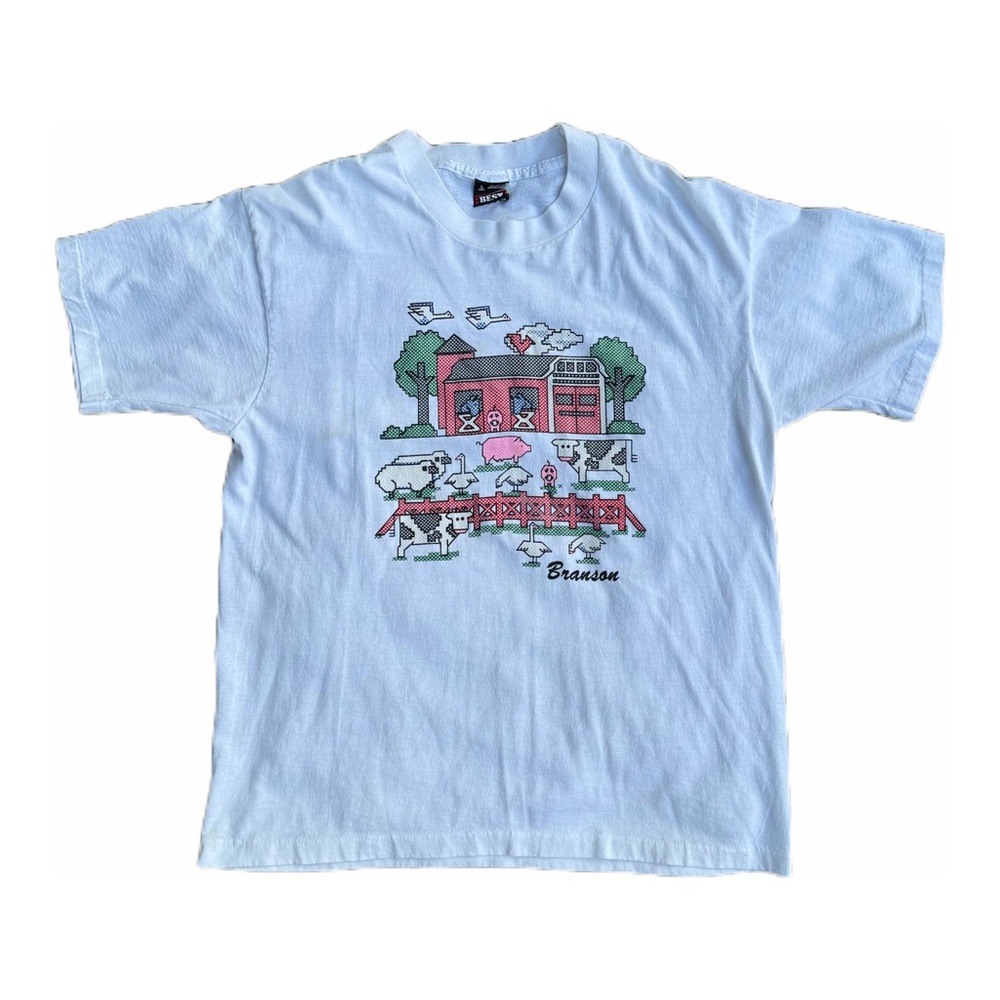 Vintage 90s Farm Animal T-Shirt